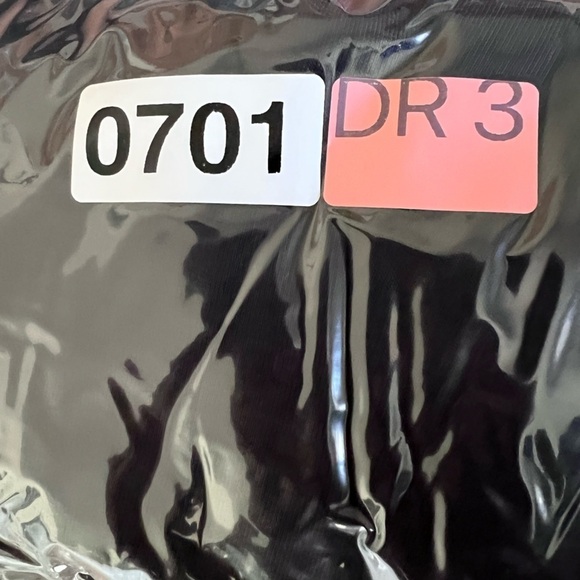 Women's Hanes Keyhole neckTunic casual  black 3/4 sleeve soft fabric size XL - Picture 10 of 10